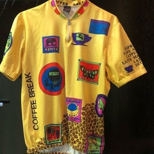 Vintage Giordana Cycling Jersey - XL